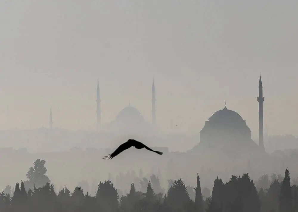 Istanbul Wears the Gown of Fog