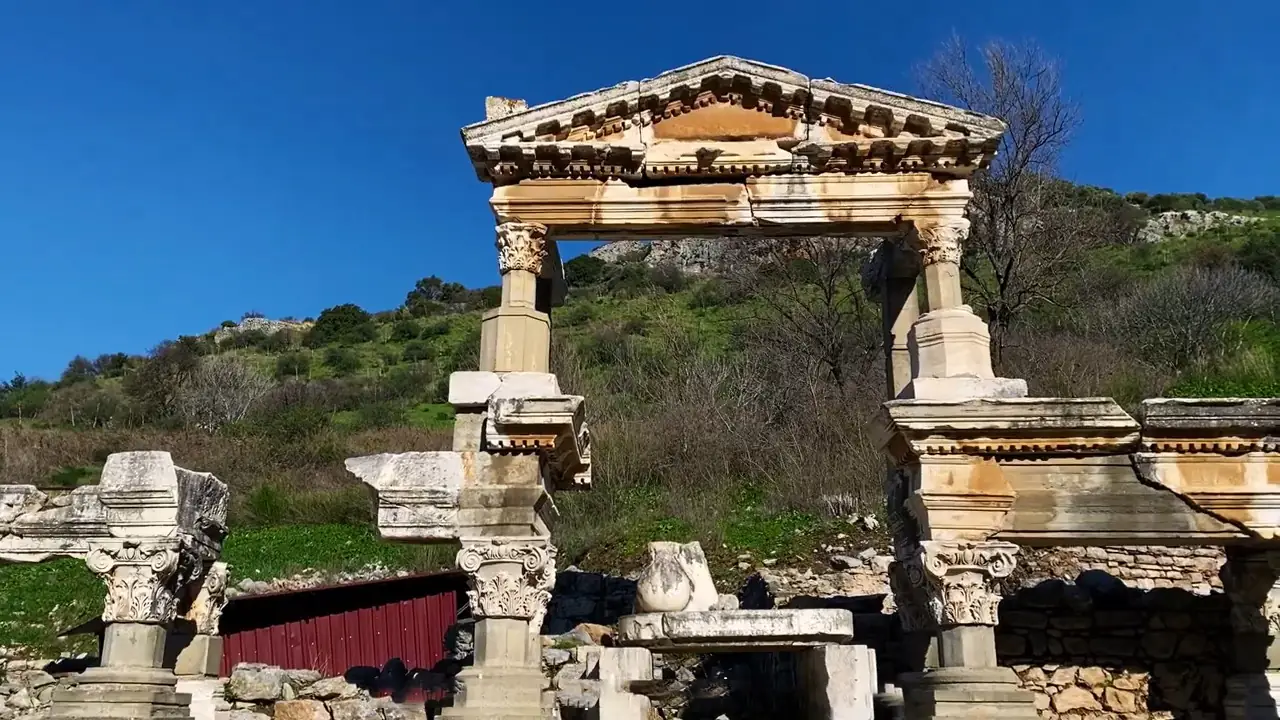 Trajan Fountain in Ephesus 